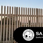 3m high concrete palisade fencing