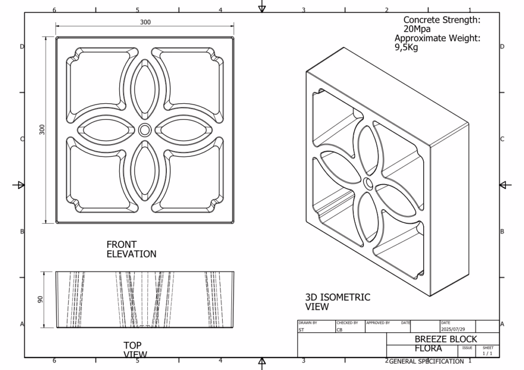 Flora Breeze Block Spec